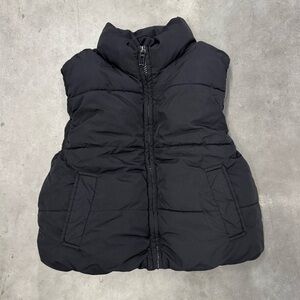 Zara Kids Black Puffer Vest Size 3-4Y | Toddler Winter Jacket Vest